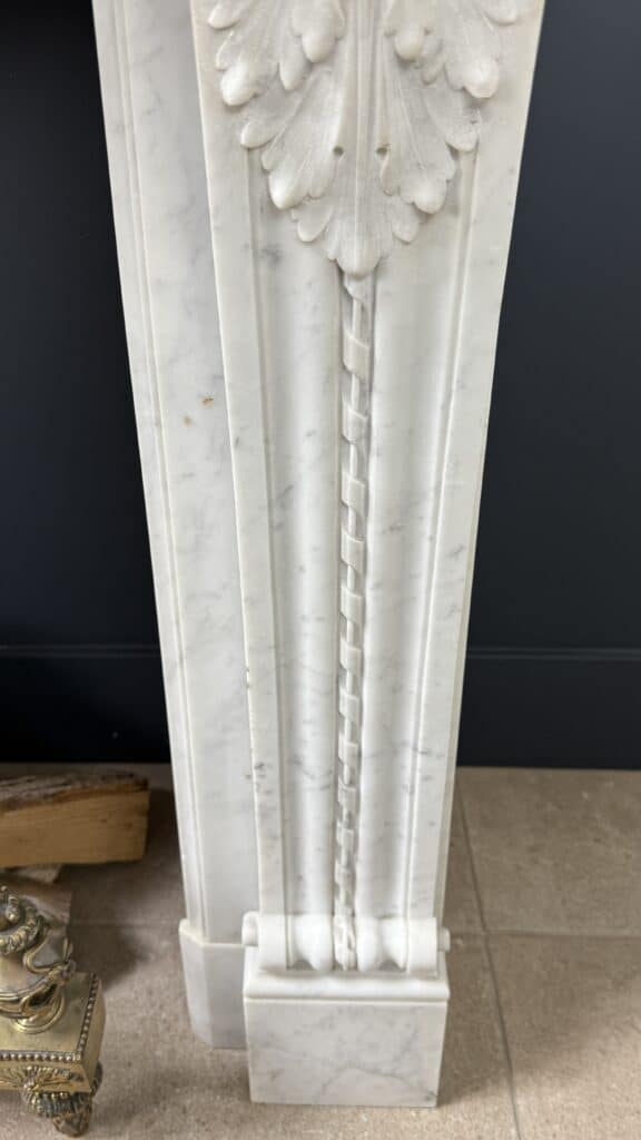 Magnificent French Antique Front Fireplace