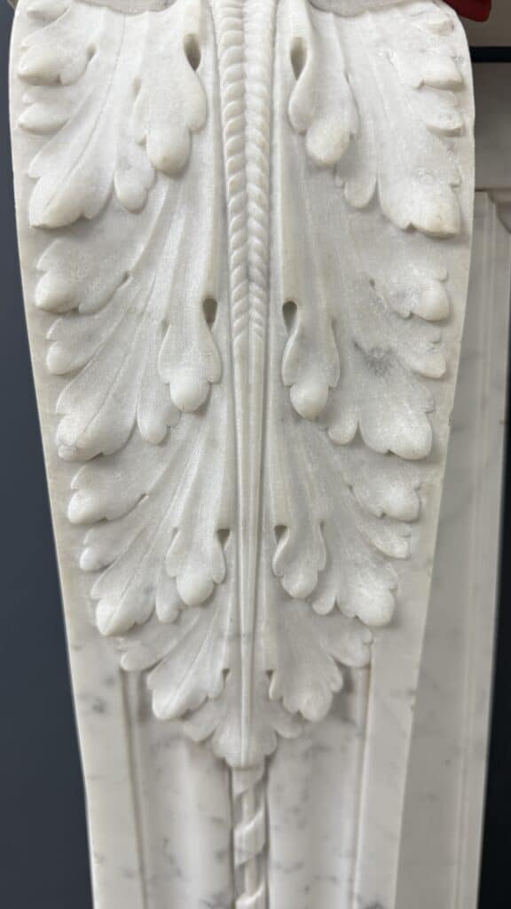 Magnificent French Antique Front Fireplace