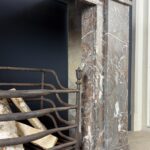 Strakke Art Deco Marmeren Schouw
