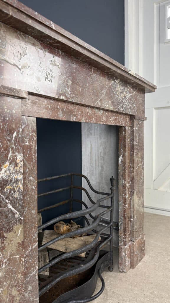 Art Deco Antique Circular Fireplace