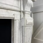 antieke xxl schouw Carrara marmer