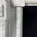 antieke xxl schouw Carrara marmer
