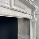 antieke xxl schouw Carrara marmer