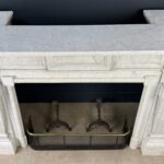 antieke xxl schouw Carrara marmer