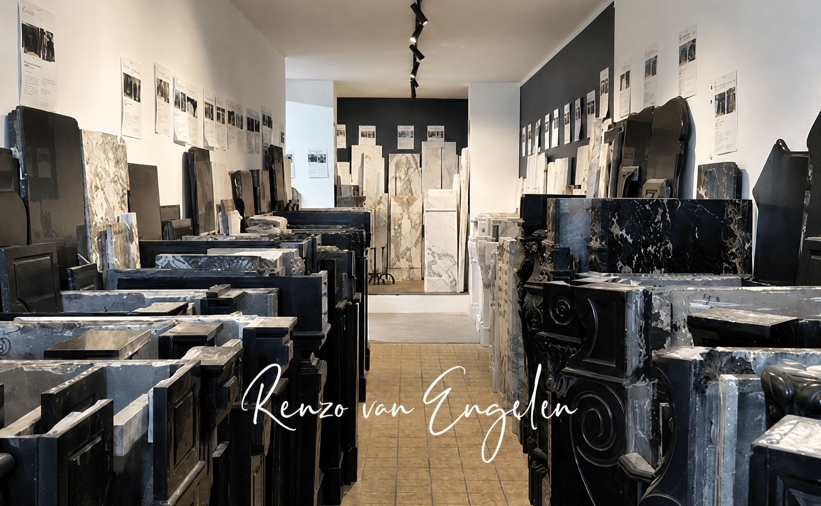 Showroom van Renzo van Engelen in Rotterdam